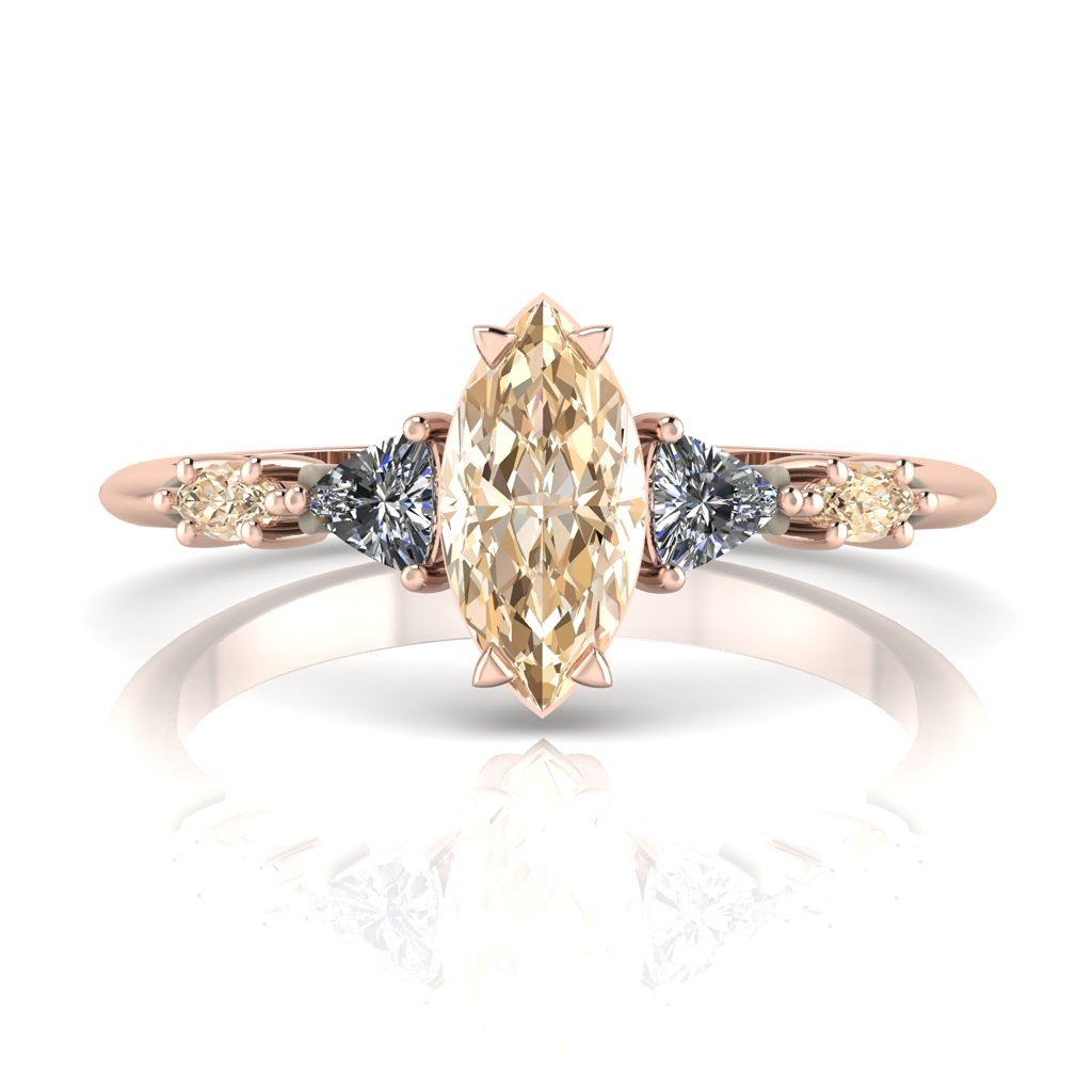Contemporary rings, Maisie marquise