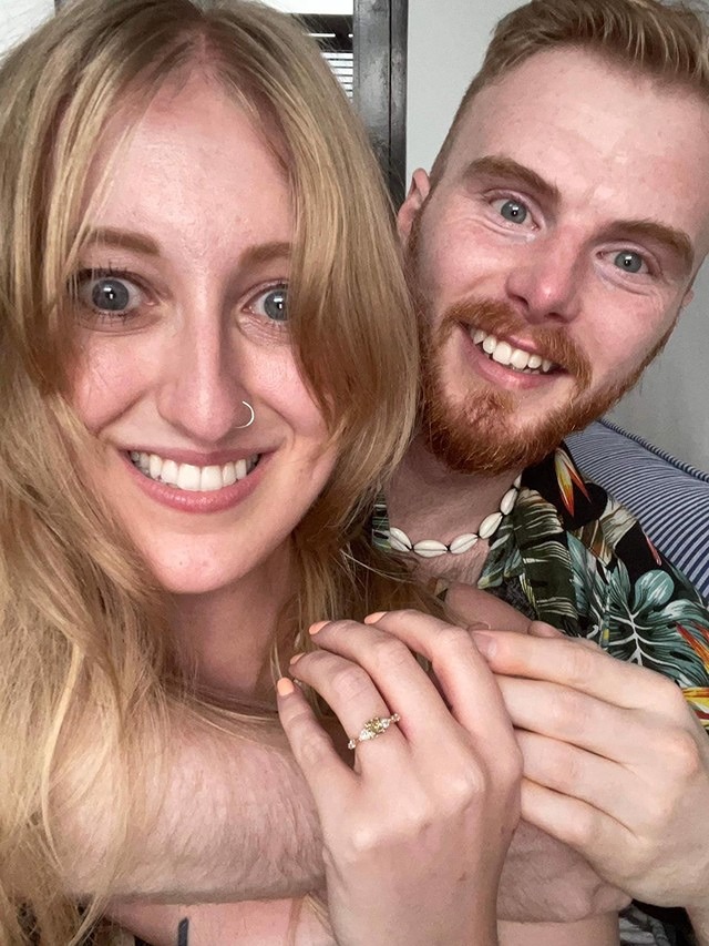 Client engagement ring proposal image