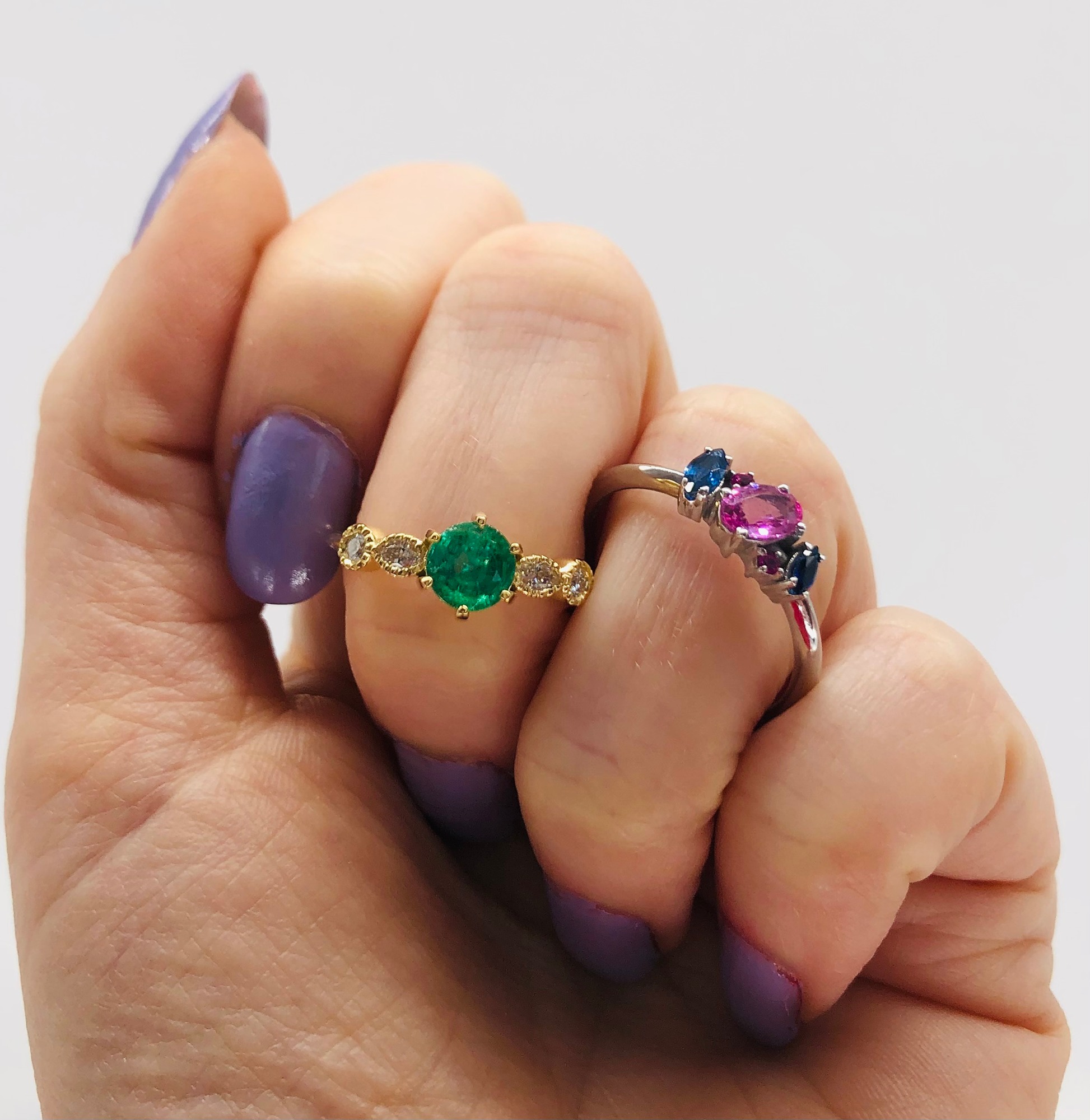 alternative one-of-a-kind engagement rings