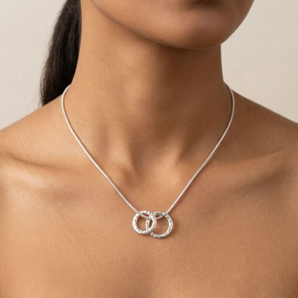 Vanilla Links Double Link Silver Pendant
