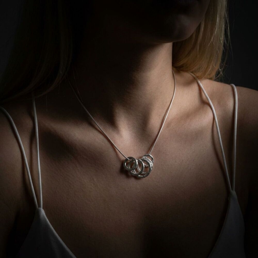 Vanilla Links Five Silver Pendant