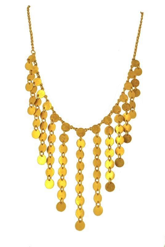 22 carat gold coin Necklace