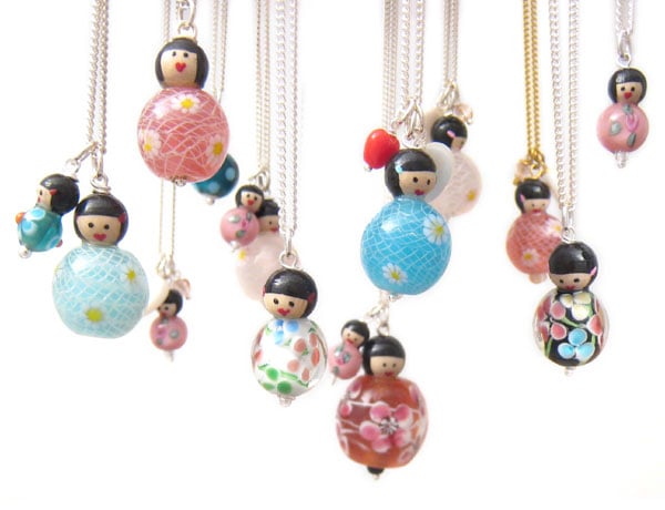 Hannah Walker Pretty Maids Group Pendants