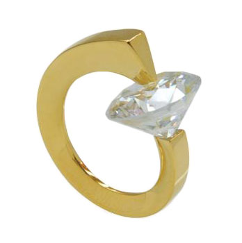 Stunner: Ulrta Modern Crystal Ring