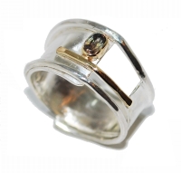 Sterling Silver Sapphire Gemstone Ring