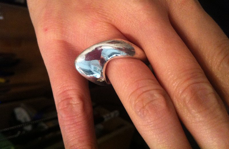 lisa silver ring