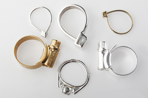 cable tie rings by ambre france