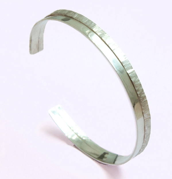 orbit silver bangle