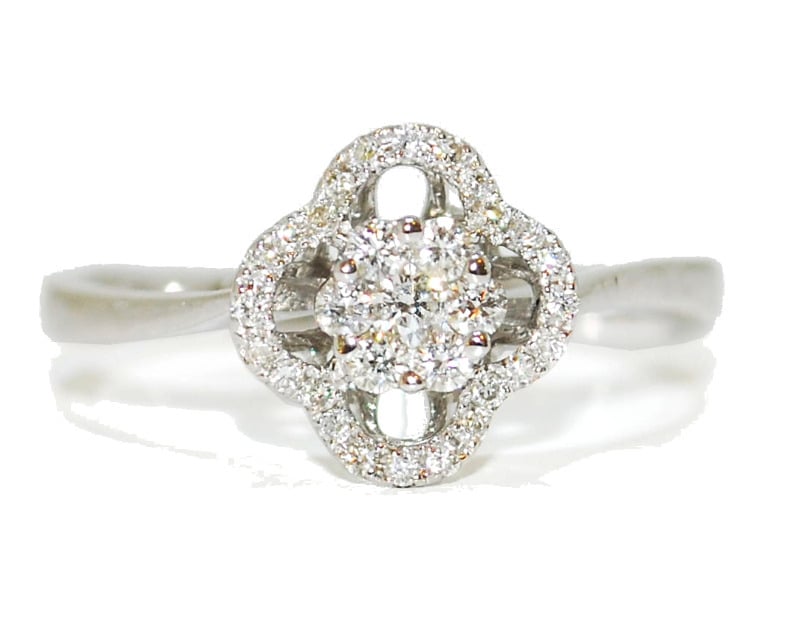 Vintage quirky engagement rings