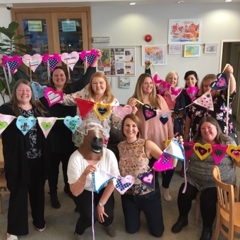 Hen Party felt bunting