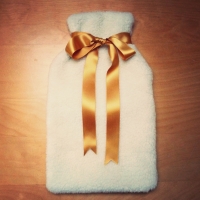 Hot water bottle cover