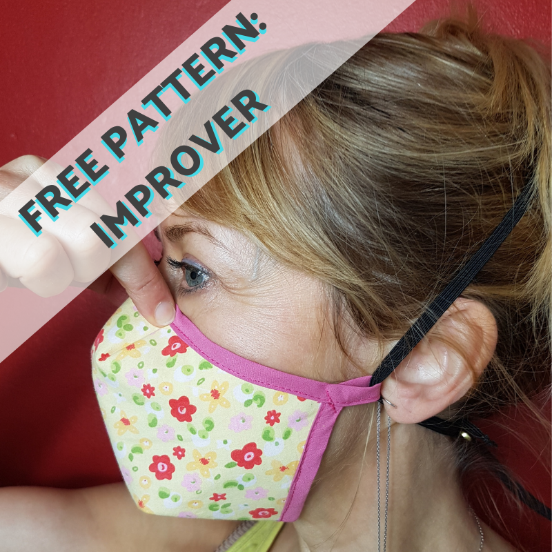 Make a Face Mask - free pattern & tutorial