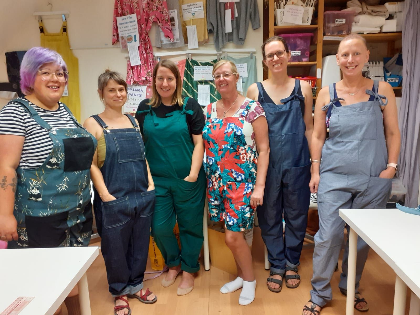 Sew Your Own Dunagrees at Sew In brighton Sewing School, East Sussex