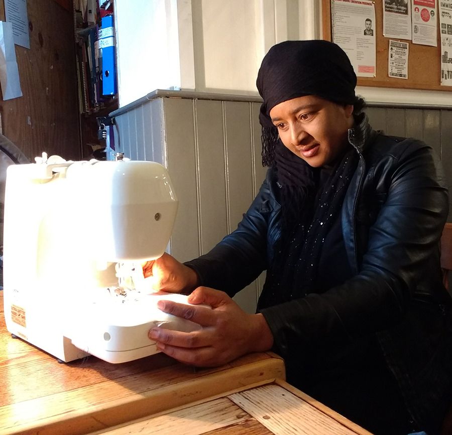 Migrant English Project Sewing Group