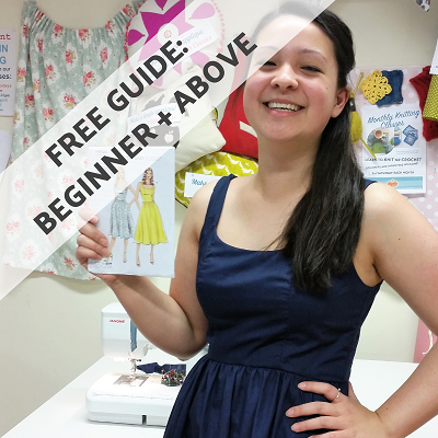 <!-- 023 -->FREE TUTORIAL: Lining a sleeveless dress, top or a bag with gro