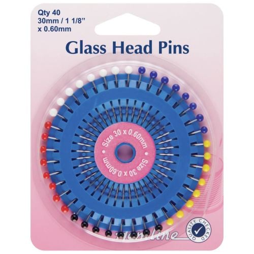 Glass Headed Pins