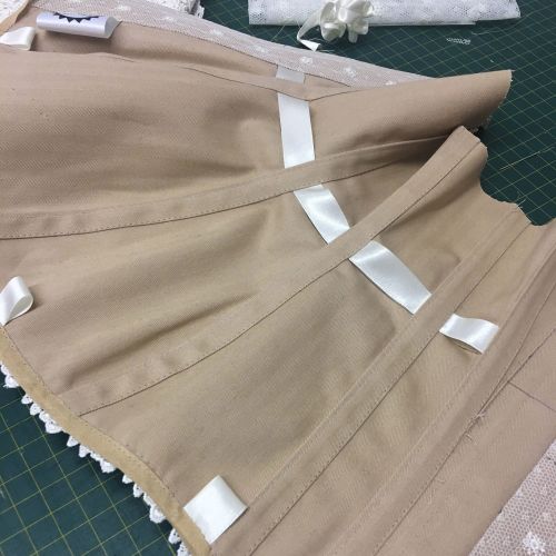 pointy boob issue- I am making a corset with some pleather fashion fabric.  details in comment : r/sewing