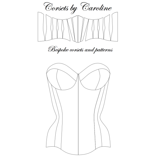 Vivienne Cupped Corset pattern