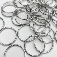 Lingerie rings - 20mm silver