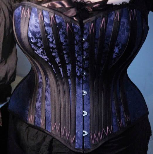 Asymmetrical corset