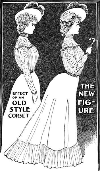 Corset Patterns - Directory of Corset Making Components  Edwardian corsets,  Corset pattern, Edwardian corset pattern