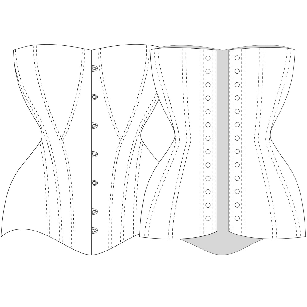 22+ Designs Cupped Corset Sewing Pattern - YosefGardenia