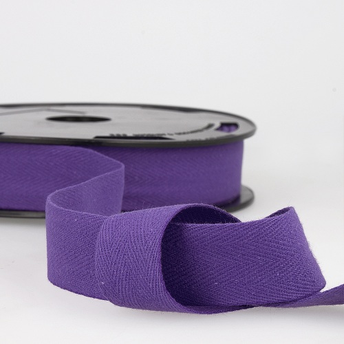 Fine Twill Tape - Purple roll