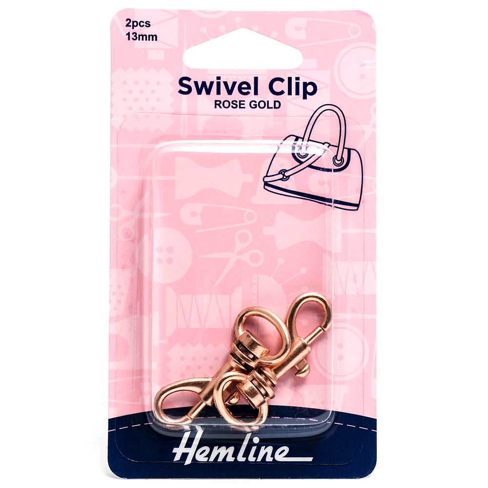 Swivel Clips - rose gold