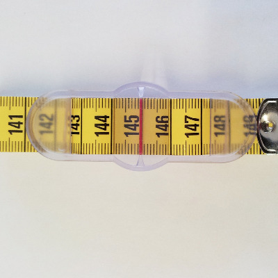 Measuring tape with slider