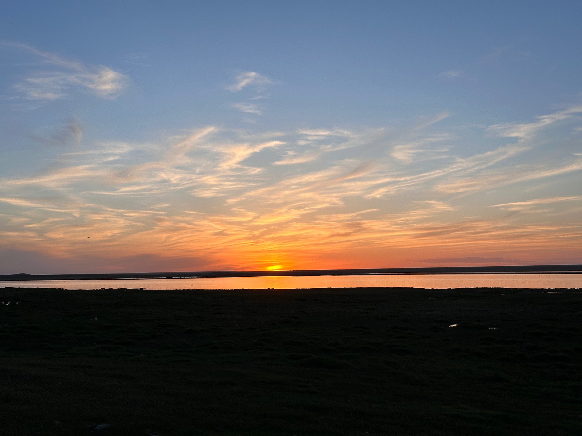 Sunset at Bayan Lake