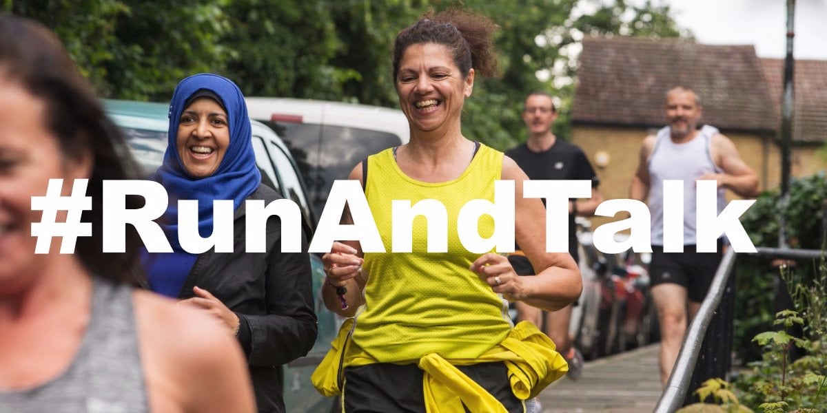 England Athletics Run and Talk campaign