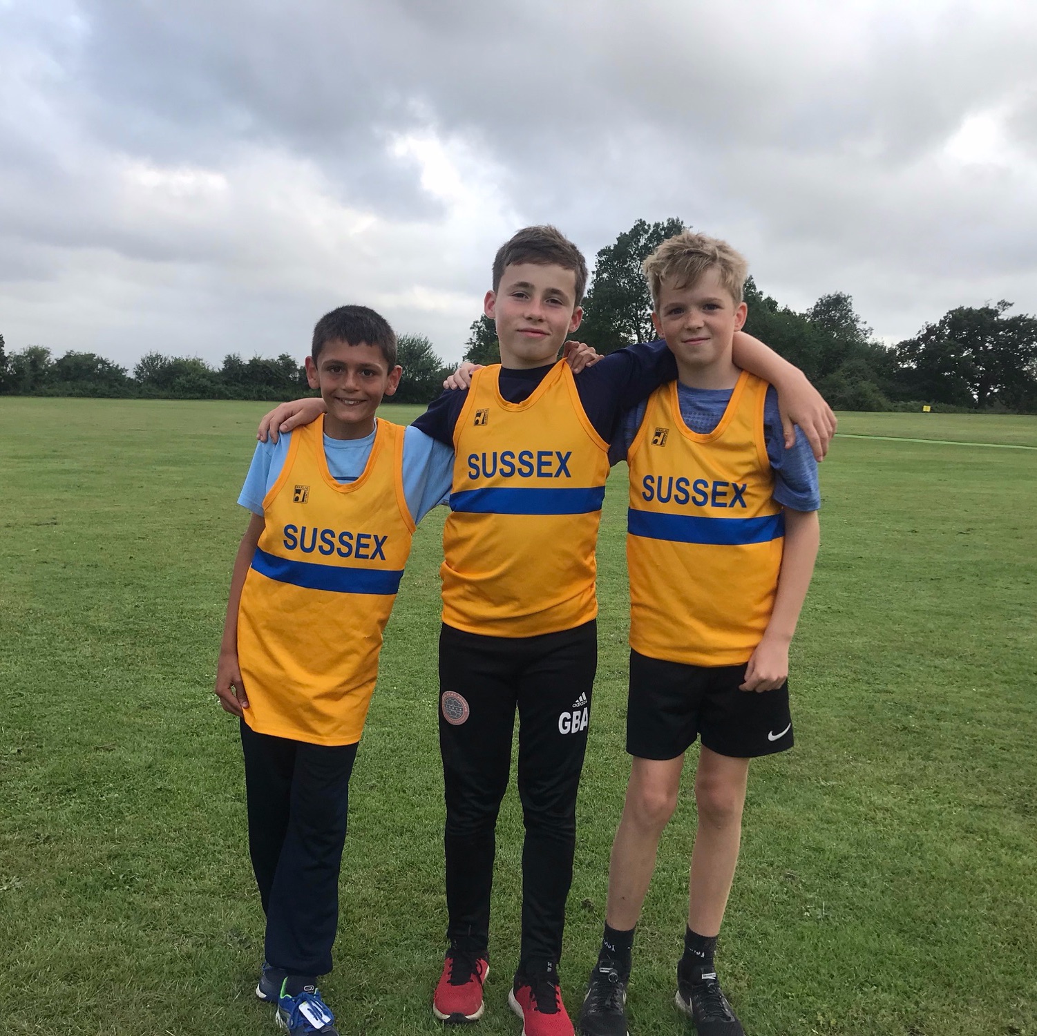U13 Harriers selected to represent Sussex