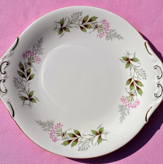 Paragon Glendale Vintage Bone China Cake Plate c.1957+