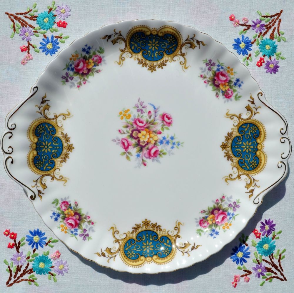 Royal Albert Berkeley Bone China Cake Plate