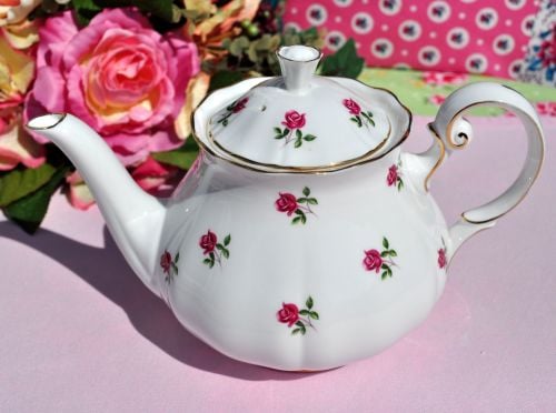 Colclough Fragrance Vintage Bone China Teapot