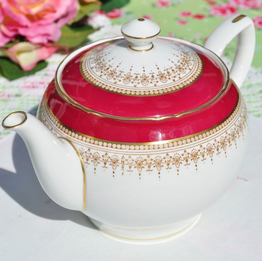 Royal Worcester Regency Fine Bone China Teapot c.1960+