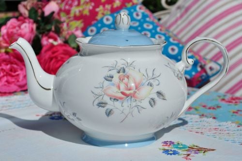 Royal Grafton Mayfair Blush Rose 2 Pint Teapot c.1957+