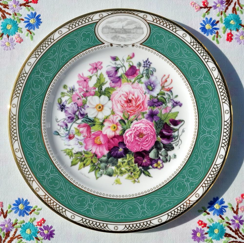 Royal Doulton The Royal Enchanted Gardens Bouquet Plate c.2001