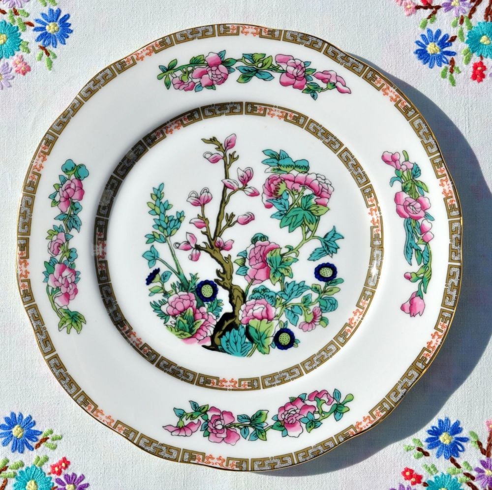 Duchess China Indian Tree Pattern 21cm Plate c.1950s