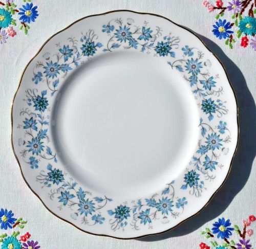 Colclough Braganza Vintage Bone China 20cm Plate c.1960s