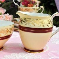 Roslyn China Vintage Milk Jug and Sugar Bowl