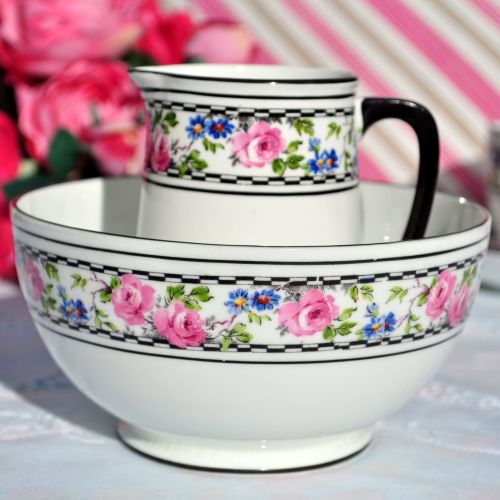 Taylor and Kent Milk Jug and Sugar Bowl