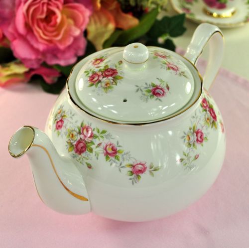 Duchess June Bouquet Vintage China Teapot