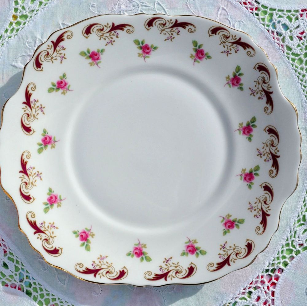 Crown Staffordshire Wentworth Vintage China Cake Plate