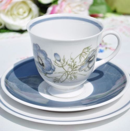 Susie Cooper Glenmist Teacup Trio c.1950s