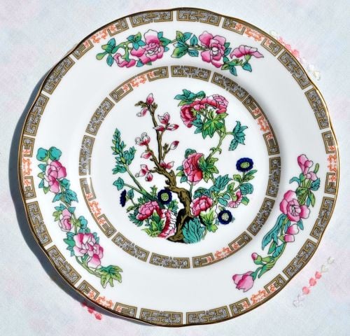 Duchess Indian Tree Pattern Tea Plates Set of Six