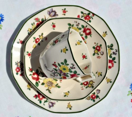 Teacup, Saucer and Tea Plate