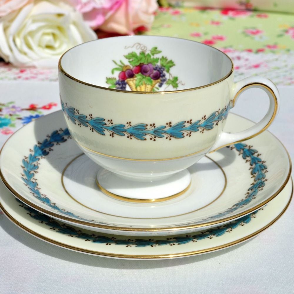 Wedgwood Appledore Teacup Trio c.1960s