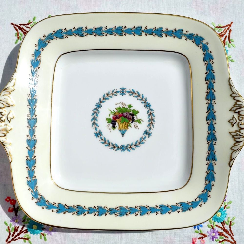 Wedgwood Appledore Pattern Bread and Butter or Cake Plate c.1960s