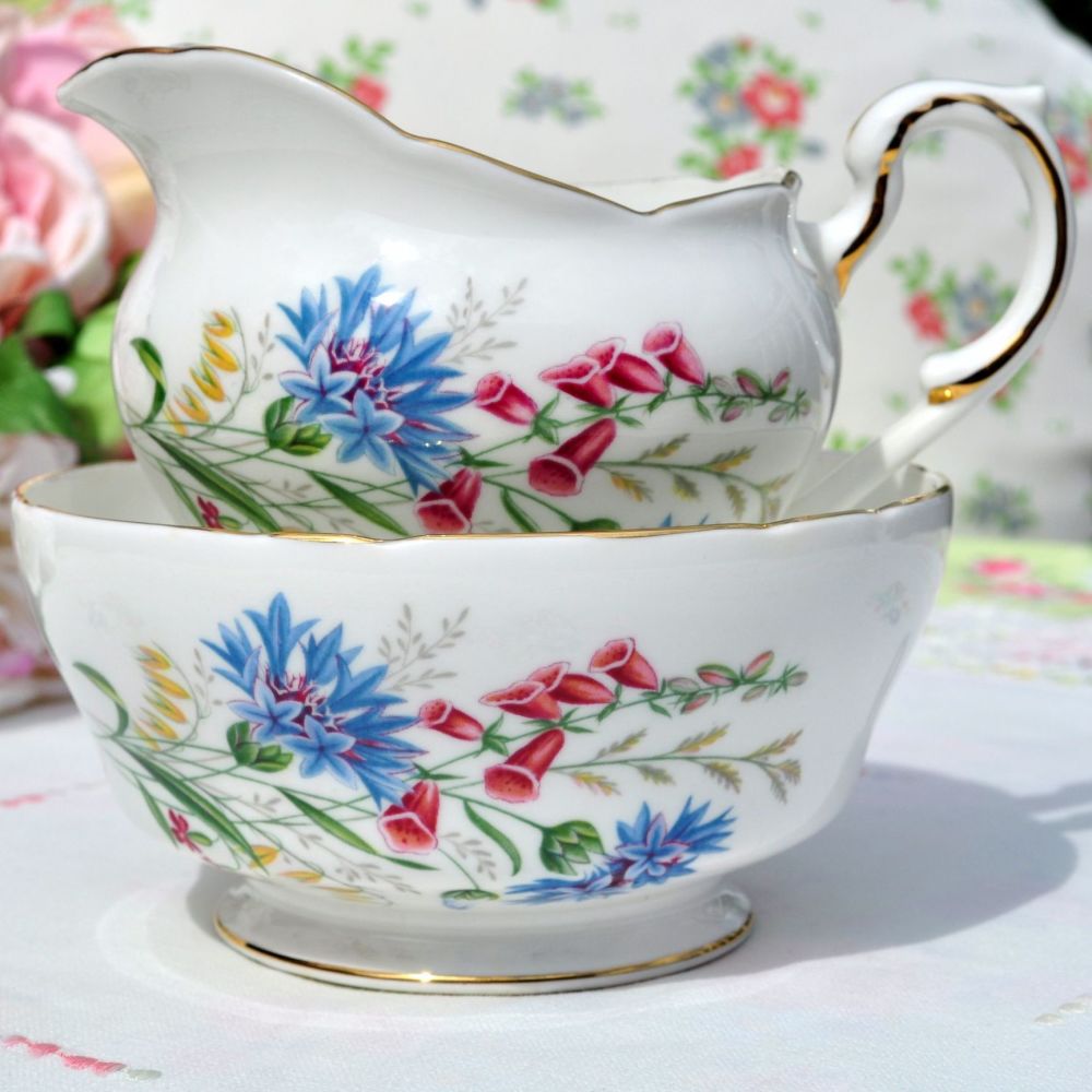 Paragon China Milk Jug and Sugar Bowl